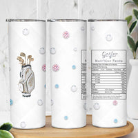 Funny Golfer Skinny Tumbler Golf Lover Golfing Gifts for Women - Wonder Print Shop