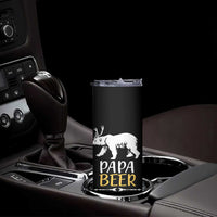 Gifts For Dad Father's Day Skinny Tumbler Vintage Bear Deer Funny Beer Lovers American Flag - Wonder Print Shop