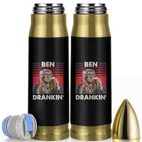 Funny 4th July Beer Lovers Bullet Tumbler Ben Drankin Drinking Patriotic