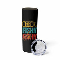 Fishing Gifts Fisherman Skinny Tumbler Beer Fishy Fishy Dad Humor Fisherman