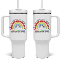Birthday Gifts for Women Tumbler With Handle Sometimes You Forget Your Awesome Inspirational Gifts
