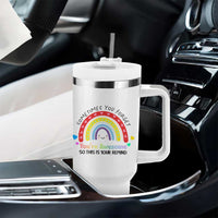 Birthday Gifts for Women Tumbler With Handle Sometimes You Forget Your Awesome Inspirational Gifts