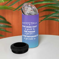 Thank You Gifts For Women 4 in 1 Can Cooler Tumbler May You Be Proud Of The Work You Do Thanks Retirement Goodbye Farewell Gift