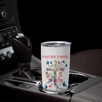 Pastor Wife Appreciation Gifts Tumbler Cup Pastors Wives Gifts Christian Flower Cross