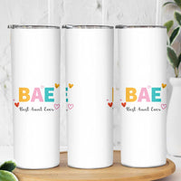Aunt Gifts Skinny Tumbler Aunts Gifts For Birthday Christmas Mothers Day Best Aunt Ever