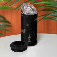 Witches Brew Coffee Co Iced Coffee 4 in 1 Can Cooler Tumbler Hocus Gifts for Women Halloween Birthday - Wonder Print Shop