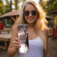 Horror Halloween Skinny Tumbler Move Over Hot Girl Summer It's Spooky Bitch Season - Wonder Print Shop