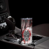 Horror Halloween Skinny Tumbler Move Over Hot Girl Summer It's Spooky Bitch Season - Wonder Print Shop