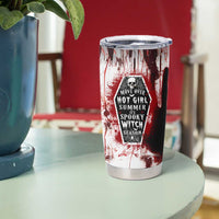 Horror Halloween Tumbler Cup Move Over Hot Girl Summer It's Spooky Bitch Season - Wonder Print Shop