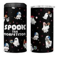 Halloween Spooky Sport Ghost 4 in 1 Can Cooler Tumbler - Wonder Print Shop