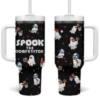 Halloween Spooky Sport Ghost Tumbler With Handle - Wonder Print Shop