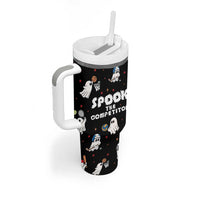 Halloween Spooky Sport Ghost Tumbler With Handle - Wonder Print Shop