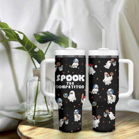 Halloween Spooky Sport Ghost Tumbler With Handle - Wonder Print Shop