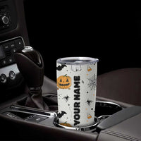 Personalized Cute Boo-Jee Tumbler Cup Custom Name Halloween Ghost Boujee Pumpkin Fall Cup Spooky Season Gift - Wonder Print Shop