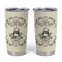 Witches Brew Coffee Co Iced Coffee Cup Tumbler Cup Funny Witchy Vibes Spooky Decorations - Wonder Print Shop