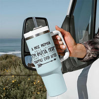 Retirement Gift For Women 2026 Tumbler With Handle A Wise Woman Once Said Im Outta Here