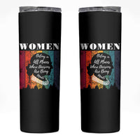 Ruth Bader Ginsburg RBG Quote Skinny Tumbler Women Belong In All Places Where Decisions Are Being Made Feminist Gifts Women - Wonder Print Shop