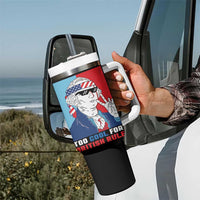 Too Cool For British Rule Tumbler With Handle Funny Patrotic 4th Of July Independence Day