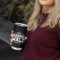 Harris Walz 2024 Election Tumbler Cup Mind Your Own Damn Business - Wonder Print Shop