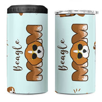 Beagle Dog Mom 4 in 1 Can Cooler Tumbler Funny Dog Lover Mothers Day Gifts