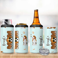 Beagle Dog Mom 4 in 1 Can Cooler Tumbler Funny Dog Lover Mothers Day Gifts