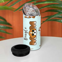 Beagle Dog Mom 4 in 1 Can Cooler Tumbler Funny Dog Lover Mothers Day Gifts