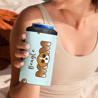 Beagle Dog Mom 4 in 1 Can Cooler Tumbler Funny Dog Lover Mothers Day Gifts
