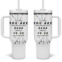 Goodbye Gift Tumbler With Handle You Are Dead To Us Coworker Leaving Gifts
