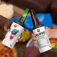 Nurse Gifts for Women 4 in 1 Can Cooler Tumbler Nutrition Facts Rn Lpn Practitioner Nursing School Graduation Gifts