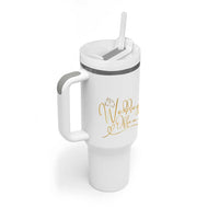 Wedding Officiant Gift Tumbler With Handle Thanks Gifts From Couple Bride Groom