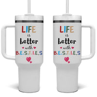 Bestie Gifts Tumbler With Handle Best Friends Friendships BFF Gift