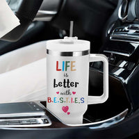 Bestie Gifts Tumbler With Handle Best Friends Friendships BFF Gift