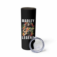 Legend Bob Skinny Tumbler Reggae Music Rastafari Rasta Gift - Wonder Print Shop