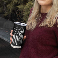 Football Tumbler Cup Game Day Football Is My Favorite Season Sport Team US American Flag Patriotic - Wonder Print Shop