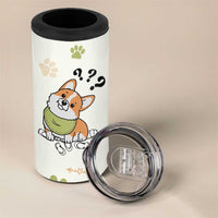 Dog Mom Gifts 4 in 1 Can Cooler Tumbler Best Fcking Dog Mom Ever Corgi Gag Gifts For New Puppy Fur Baby Owners