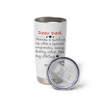 Funny Dad Gifts from Daughter Son Tumbler Cup Gift From Favorite Child