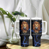 Funny Father's Day Gift For Dad Tumbler With Handle Superhero Superdad Fathers Day Gifts for Dad from Daughter Son