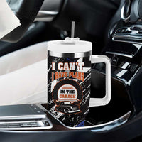 Funny Car Mechanic Tumbler With Handle I Cant I Have Plans In The Garage Father Day