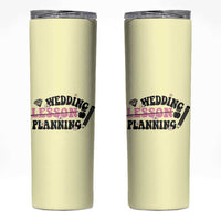 Teacher Wedding Gift Skinny Tumbler Lesson Planning Engaged Gifts for Her - Wonder Print Shop