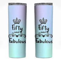 50th Birthday Gifts For Women Skinny Tumbler 1976 Turning 50 Year Old Gift For Her Mom Wife Friends