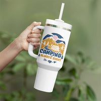 Camping Gifts Tumbler With Handle Outdoor Camping Mountain Nature Hiking Camp Lover Gift
