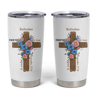 Friendship Gifts for Women Tumbler Cup A Sweet Friendship Refreshes The Soul Christian Gift
