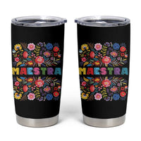 Maestra Bilingue Teacher Tumbler Cup Cinco De Mayo Spanish Mexican Teacher In Spansish - Wonder Print Shop