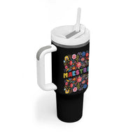 Maestra Bilingue Teacher Tumbler With Handle Cinco De Mayo Spanish Mexican Teacher In Spansish - Wonder Print Shop