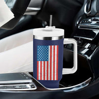 Harris Walz 2024 For The People Tumbler With Handle Vote Blue Vice President VP American Flag - Wonder Print Shop