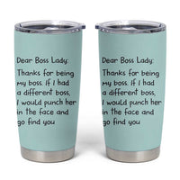 Funny Boss Gifts for Women Tumbler Cup Bosses Day Funny Boss Lady Gift Ideas - Wonder Print Shop