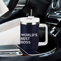 Funny Boss Gifts Tumbler With Handle Birthday Christmas Gift from Employees - Wonder Print Shop
