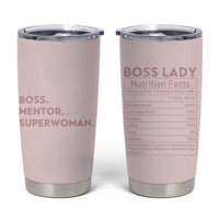 Boss Gifts for Women Tumbler Cup Boss Lady Mentor Superwoman Christmas Birthday Gift - Wonder Print Shop