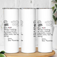 Mothers Day Mom Gifts Skinny Tumbler Love, Your Favorite Best Birthday Presents