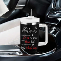 Gifts For Dad Tumbler With Handle I Love You Dad Gift from Daughter Son - Wonder Print Shop